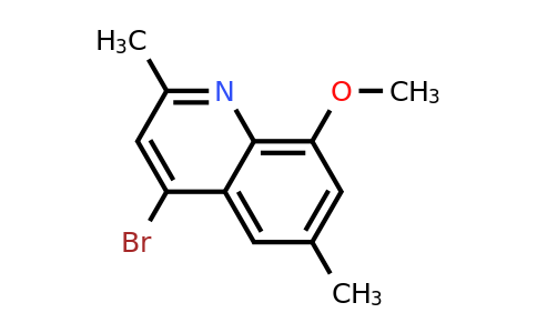 CAS 1378260-30-0 | 4-Bromo-8-methoxy-2,6-dimethylquinoline