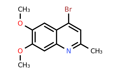CAS 1378260-34-4 | 4-Bromo-6,7-dimethoxy-2-methylquinoline