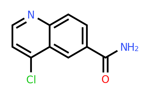 CAS 1378260-39-9 | 4-Chloroquinoline-6-carboxamide