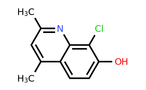 CAS 1378260-66-2 | 8-Chloro-2,4-dimethylquinolin-7-ol