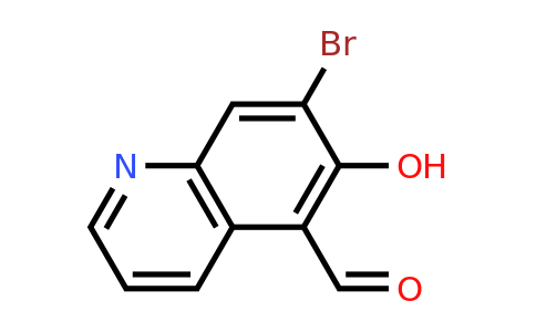 CAS 1378260-81-1 | 7-Bromo-6-hydroxyquinoline-5-carbaldehyde