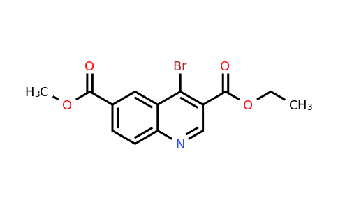 CAS 1378260-99-1 | 3-Ethyl 6-methyl 4-bromoquinoline-3,6-dicarboxylate