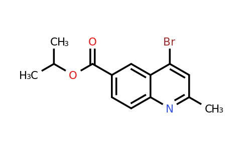 CAS 1378261-07-4 | Isopropyl 4-bromo-2-methylquinoline-6-carboxylate