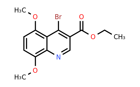 CAS 1378261-08-5 | Ethyl 4-bromo-5,8-dimethoxyquinoline-3-carboxylate