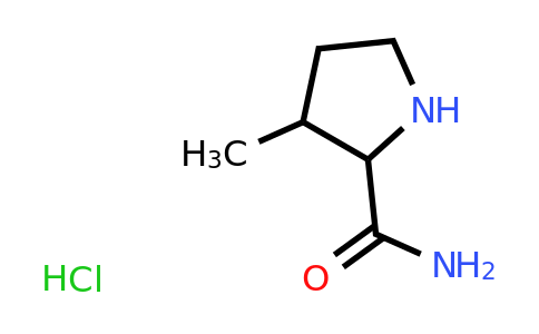 CAS 1378293-49-2 | 3-methylpyrrolidine-2-carboxamide hydrochloride