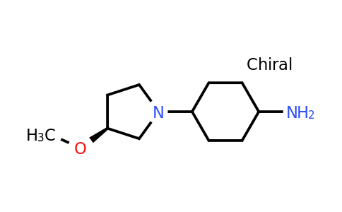 CAS 1378308-06-5 | (S)-4-(3-Methoxypyrrolidin-1-yl)cyclohexanamine