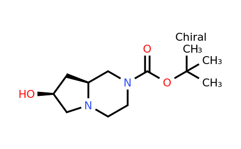 CAS 1378368-35-4 | (7S,8aS)-tert-Butyl 7-hydroxyhexahydropyrrolo[1,2-a]pyrazine-2(1H)-carboxylate