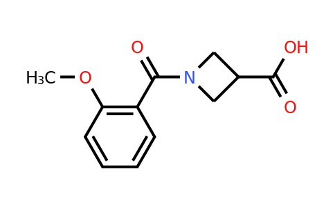 CAS 1378408-99-1 | 1-(2-Methoxybenzoyl)azetidine-3-carboxylic acid