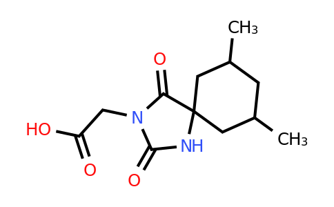 CAS 1378433-28-3 | 2-{7,9-dimethyl-2,4-dioxo-1,3-diazaspiro[4.5]decan-3-yl}acetic acid
