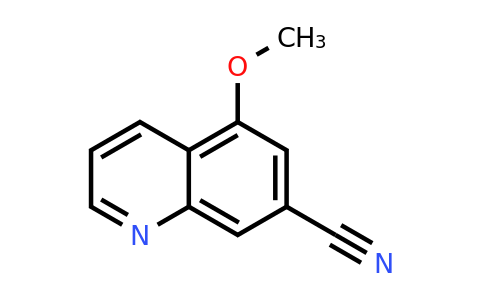 CAS 1378483-74-9 | 5-Methoxyquinoline-7-carbonitrile