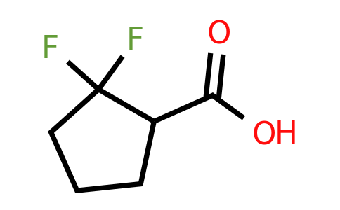 CAS 1378525-26-8 | 2,2-difluorocyclopentane-1-carboxylic acid
