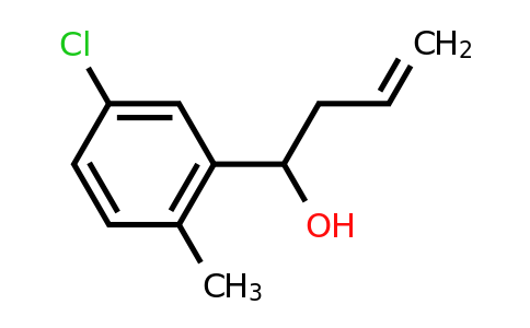 CAS 1378608-06-0 | 1-(5-Chloro-2-methylphenyl)but-3-en-1-ol