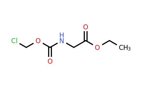 CAS 1378698-27-1 | Ethyl 2-(((chloromethoxy)carbonyl)amino)acetate