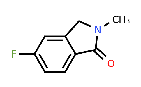 CAS 1378706-15-0 | 5-Fluoro-2-methylisoindolin-1-one