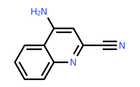 CAS 1378708-12-3 | 4-Aminoquinoline-2-carbonitrile