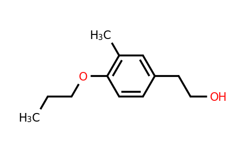 CAS 1378749-11-1 | 2-(3-Methyl-4-propoxyphenyl)ethanol