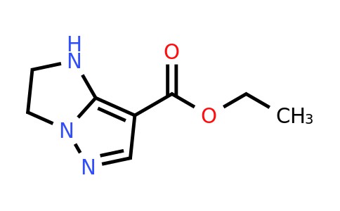 CAS 1378779-72-6 | ethyl 2,3-dihydro-1H-imidazo[1,2-b]pyrazole-7-carboxylate
