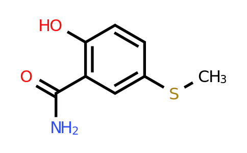 CAS 1378819-50-1 | 2-Hydroxy-5-(methylsulfanyl)benzamide