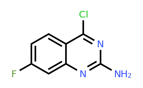 CAS 1378819-99-8 | 4-Chloro-7-fluoroquinazolin-2-amine