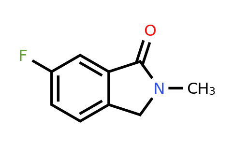 CAS 1378821-35-2 | 6-Fluoro-2-methylisoindolin-1-one