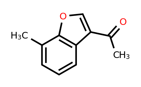 CAS 1378823-02-9 | 1-(7-Methylbenzofuran-3-yl)ethanone