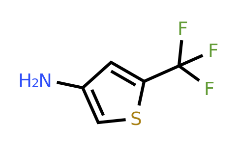 CAS 1378823-95-0 | 5-Trifluoromethyl-thiophen-3-ylamine