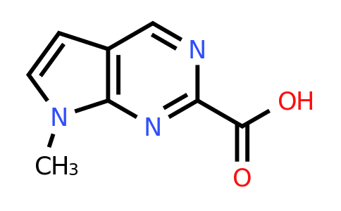 CAS 1378827-12-3 | 7-methyl-7H-pyrrolo[2,3-d]pyrimidine-2-carboxylic acid