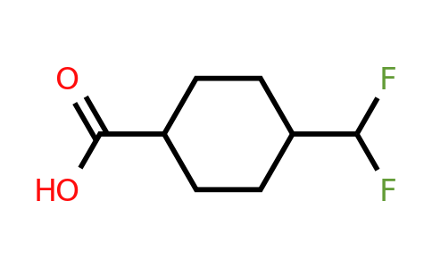 4-(difluoromethyl)cyclohexane-1-carboxylic acid