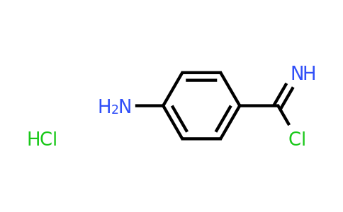 CAS 1378857-83-0 | 4-aminobenzene-1-carbonimidoyl chloride hydrochloride