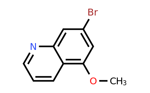 CAS 1378860-76-4 | 7-Bromo-5-methoxyquinoline