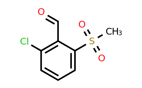 CAS 1378864-51-7 | 2-chloro-6-methanesulfonylbenzaldehyde