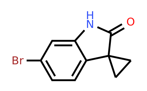 CAS 1378865-57-6 | 6'-Bromospiro[cyclopropane-1,3'-indolin]-2'-one