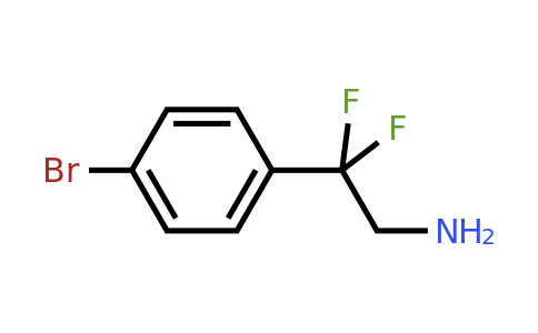 CAS 1378866-69-3 | 2-(4-Bromophenyl)-2,2-difluoroethanamine