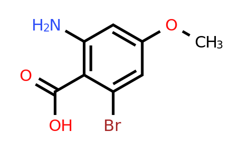 CAS 1378873-30-3 | 2-amino-6-bromo-4-methoxybenzoic acid