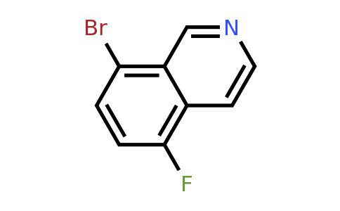 CAS 1378874-27-1 | 8-Bromo-5-fluoroisoquinoline