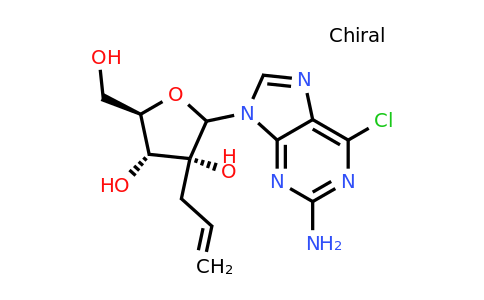 CAS 1378912-51-6 | (3R,4R,5R)-3-allyl-2-(2-amino-6-chloro-9H-purin-9-yl)-5-(hydroxymethyl)tetrahydrofuran-3,4-diol