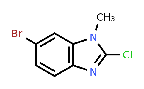 CAS 1378947-22-8 | 6-bromo-2-chloro-1-methyl-1H-benzo[d]imidazole