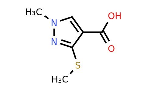CAS 1378954-85-8 | 1-methyl-3-(methylsulfanyl)-1H-pyrazole-4-carboxylic acid