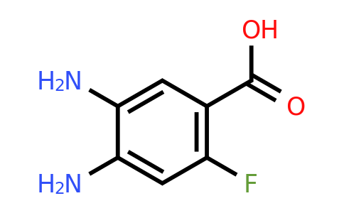 CAS 1379099-19-0 | 4,5-diamino-2-fluorobenzoic acid
