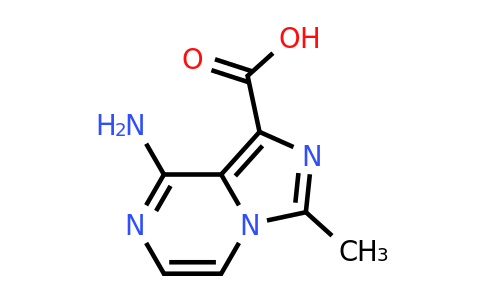 CAS 1379167-47-1 | 8-amino-3-methylimidazo[1,5-a]pyrazine-1-carboxylic acid