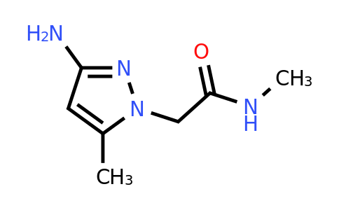 CAS 1379199-36-6 | 2-(3-amino-5-methyl-1H-pyrazol-1-yl)-N-methylacetamide