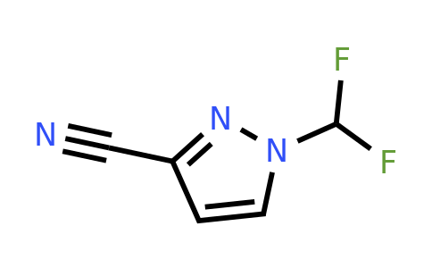 CAS 1379276-84-2 | 1-(difluoromethyl)pyrazole-3-carbonitrile