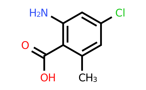 CAS 1379287-85-0 | 2-amino-4-chloro-6-methylbenzoic acid