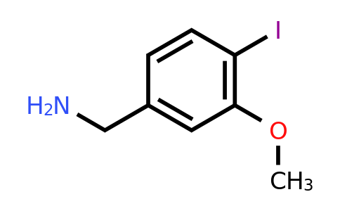 CAS 1379296-86-2 | (4-Iodo-3-methoxyphenyl)methanamine