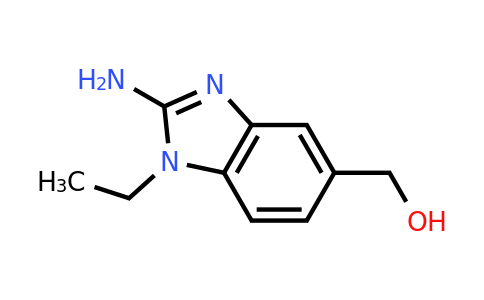 CAS 1379298-40-4 | (2-amino-1-ethyl-1H-1,3-benzodiazol-5-yl)methanol