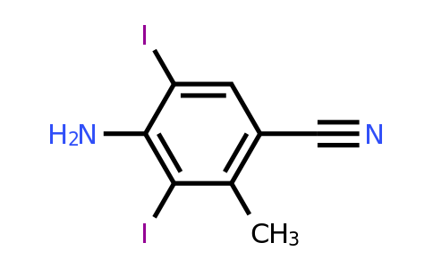 CAS 1379312-36-3 | 4-Amino-3,5-diiodo-2-methylbenzonitrile