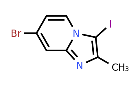CAS 1379313-64-0 | 7-bromo-3-iodo-2-methyl-imidazo[1,2-a]pyridine