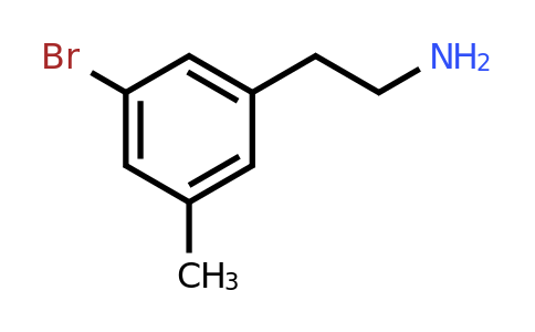 CAS 1379319-16-0 | 2-(3-Bromo-5-methylphenyl)ethanamine