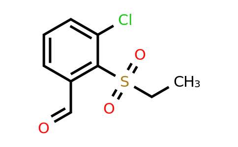 CAS 1379324-69-2 | 3-chloro-2-(ethanesulfonyl)benzaldehyde