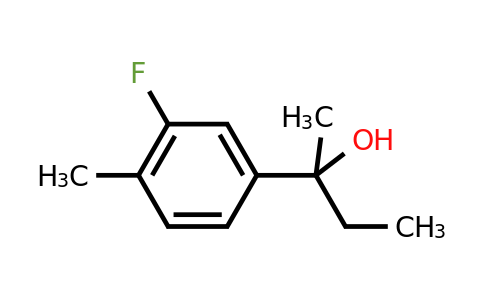 CAS 1379326-05-2 | 2-(3-Fluoro-4-methylphenyl)butan-2-ol